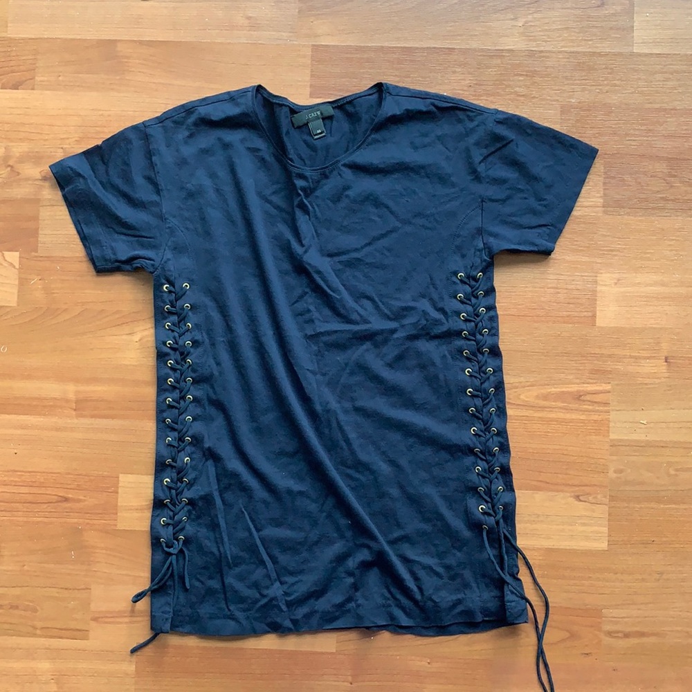 J. Crew Lace-Up T